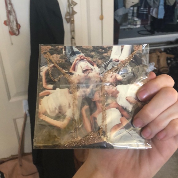 LAST ONE SALE Triple Layer Sunset Pendant Necklace - Picture 7 of 7